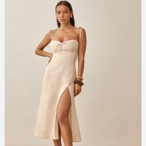 Reformation Joyce dress Oatmeal Size 6